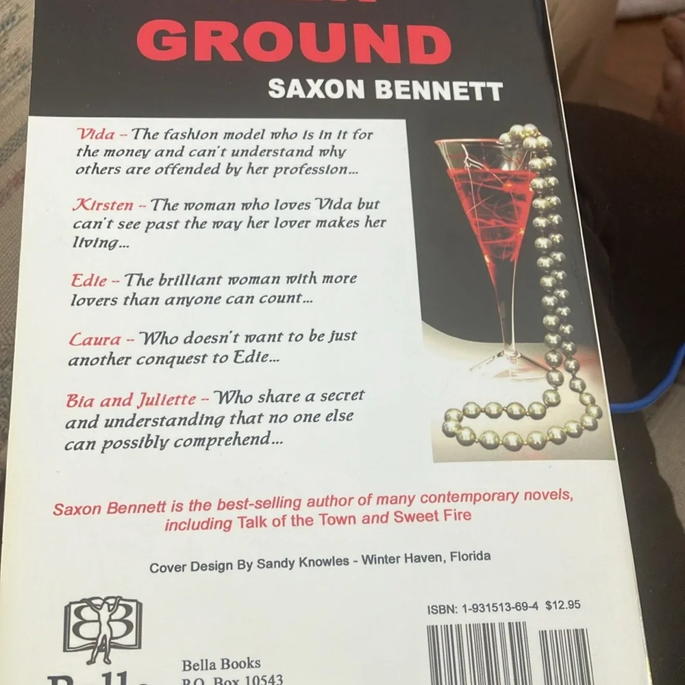 'Higher Ground' Book with Red and Black Cover